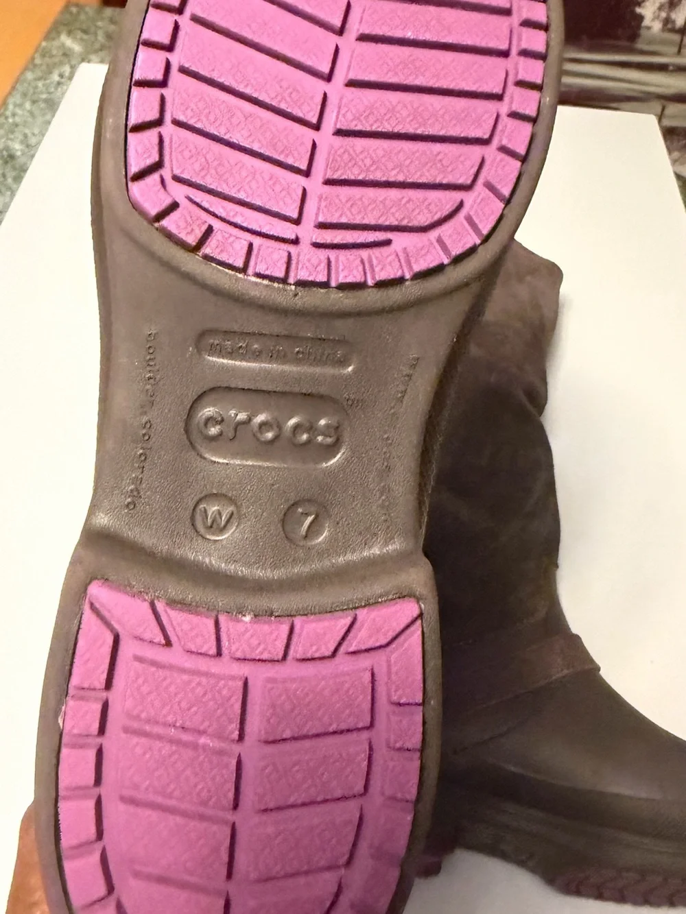 CROCS tall equestrian